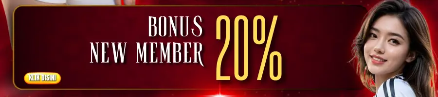 BONUS NEW MEMBER 20%